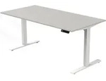 kerkmann Sitz-Steh-Schreibtisch Move 3, (B)1.600 mm, grau