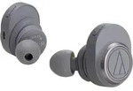 Audio Technica ATH-CKR7TW In Ear Kopfh&ouml;rer Bluetooth&reg; Grau Lautst&auml;rkeregelung