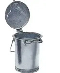 M&uuml;lleimer 35l Stahlbl.TZN m.B&uuml;gel