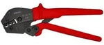 KNIPEX 97 52 09 SB Crimpzange auch f&uuml;r Zweihandbedienung mit rutschhemmenden