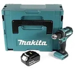 Makita DDF 485 G1J Akku Bohrschrauber 18V 50Nm im Makpac + 1x 6,0 Ah Akku - ohne