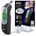Braun ThermoScan 7 Infrarot Fieberthermometer Vorgew&auml;rmte Me&szlig;spitze