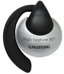 Grundig Kopfh&ouml;rer Digta Earphone 957 GBS PCC9571 silber/schwarz