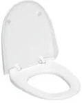 Geberit WC-Sitz f&uuml;r AquaClean 8000/8000plus, Duroplast, Absenkautomatik, Alpinwei&szlig;,