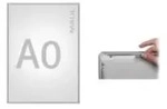 Maul MAULstandard 6604008 Klapprahmen Silber 1 x DIN A0 1 St. (B x H x T) 88.5 x