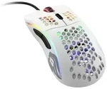 Glorious PC Gaming Race Model D Gaming-Maus Kabelgebunden Optisch Wei&szlig; (matt) 6