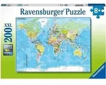 Ravensburger 12890 - Die Welt, Puzzle, 200 XXL-Teile XXL Puzzle, 200 Teile, Ma&szlig;e: 49