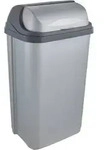 "keeeper Abfallbeh&auml;lter "rasmus", 50 Liter, silber"