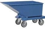 Muldenkipper Inh.250l L1359xB713xH780mm brillantblau m.Ablasshahn FETRA