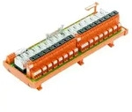 Weidm&uuml;ller Relaisplatine best&uuml;ckt 1 St. RSM16 1T/CDE-EV 24V-H/V 250 V/AC