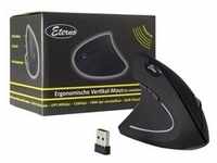 Eterno KM-206L - Vertikale Maus - ergonomisch - Für Linkshänder - 6 Tasten -