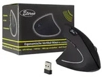 Eterno KM-206L - Vertikale Maus - ergonomisch - F&uuml;r Linksh&auml;nder - 6 Tasten -