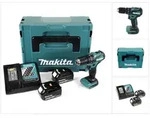 Makita DHP 483 RTJ Akku Schlagbohrschrauber 18V 40Nm im Makpac + 2x 5,0 Ah Akku +