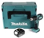 Makita DDF 459 G1J Akku Bohrschrauber 18V 45Nm im Makpac + 1x 6,0 Ah Akku - ohne