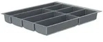 MOVE Besteckeinsatz, Silber, 392 x 473,5 mm, 50er