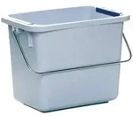 Vileda Origo Eimer 6 l grau mit 8 Farbclips mit 8 Farbclips