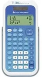 Texas Instruments TI-34 MULTIVIEW Schulrechner Wei&szlig;, Blau Display (Stellen): 16
