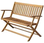vidaXL Gartenbank 120 cm Massivholz Akazie