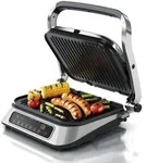 Arendo Kontaktgrill mit Digitalsteuerung - Tischgrill / Sandwichmaker / Panini Grill