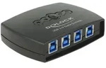 DeLock USB 3.0 Sharing Switch 4 - 1 - USB-Umschalter f&uuml;r die gemeinsame Nutzung von