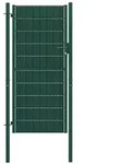 vidaXL Zauntor PVC und Stahl 100x164 cm Gr&uuml;n