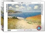 Eurographics Puzzle Strandweg zwischen Weizenfeldern von Claude Monet, 1000 Teile, 68