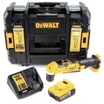 Dewalt DCD 740 P1 Akku Winkelbohrmaschine + 1x 5,0Ah Akku + Ladeger&auml;t + TSTAK