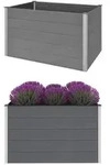 vidaXL Garten-Hochbeet WPC 150x100x91 cm Grau