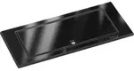EVOline 106382 Einbau-Steckdosenleiste 2fach Glas Schwarz Schutzkontakt 1St.