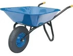 Schubkarre Fagro F85 85l Luftrad 18,7kg Stahlfelge m.Kugell.M&Uuml;BA