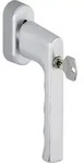 Fenstergriff Hamburg 0700S/UD9020 Alu.F1/naturf.32-42mm abschl.HOPPE