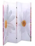 vidaXL Raumteiler klappbar 200 x 170 cm Blume