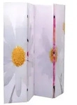 vidaXL Raumteiler klappbar 160 x 170 cm Blume