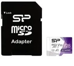 SILICON POWER Superior Pro - Flash-Speicherkarte (microSDXC-an-SD-Adapter
