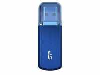 Silicon Power Helios 202 - USB-Flash-Laufwerk - 64 GB - USB 3.2 Gen 1 - Blau