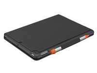 Logitech Slim Folio - Tastatur und Foliohülle - Bluetooth - QWERTY - GB - Graphite -