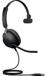 Jabra Evolve2 40, USB-A MS Mono On Ear Headset kabelgebunden Mono Schwarz