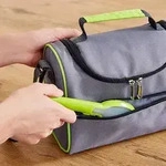 emsa Besteck-Set CLIP & GO 3-teilig mit Etui gr&uuml;n (N1071800)