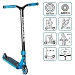 SIX DEGREES Stuntscooter 100 mm blau