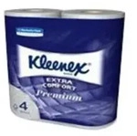 Kleenex Premium - Toilettenpapier - fabrikneue Zellstofffasern - 160 Bl&auml;tter - Rolle