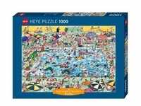 299040 - Cool Down!, Cartoon Classics, 1000 Teile - Puzzlegröße 70.00 x 50.00 cm