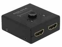 DeLock HDMI 2 - 1 bidirectional 4K 60 Hz compact
