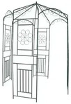 vidaXL Rosenpavillon 250 cm Dunkelgr&uuml;n