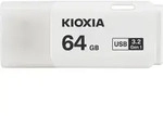 Kioxia TransMemory U301, 64 GB, USB Typ-A, 3.2 Gen 1 (3.1 Gen 1), Kappe, 8 g, Wei&szlig;