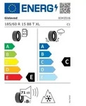 GISLAVED Winterreifen 185/60 R15 TL 88T EURO*FROST 6 XL M+S 3PMSF
