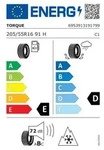 TORQUE Winterreifen 205/55 R16 TL 91H TQ022 M+S 3PMSF