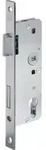 Glast&uuml;r-Einsteckschloss 0007 PZW 20/40/72/8mm DIN L silber ktg.BKS
