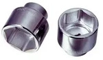 KS Tools 911.1027 1'' CLASSIC Sechskant-Stecknuss, kurz, 2''