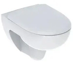 Geberit Renova Set Wand-WC Tiefsp&uuml;ler Rimfree, WC-Sitz T 54cm, Absenkautomatik