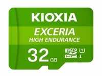 Kioxia Exceria High Endurance, 32 GB, MicroSDHC, Klasse 10, UHS-I, 100 MB/s, 30 MB/s